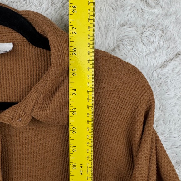 Columbia Women's Holly Hideaway™ Waffle Shirt Jacket Large Hiking Outdoor Cabin - Picture 11 of 13